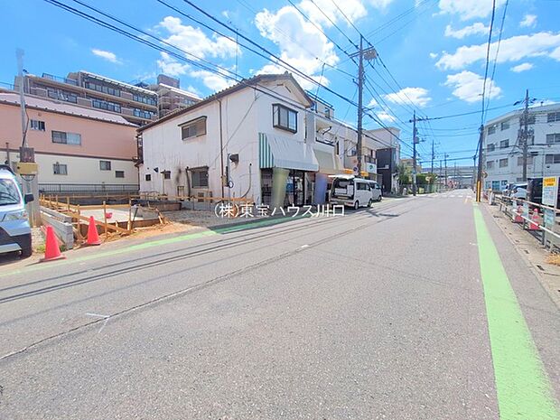 前面道路含む現地