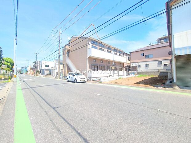 前面道路含む現地