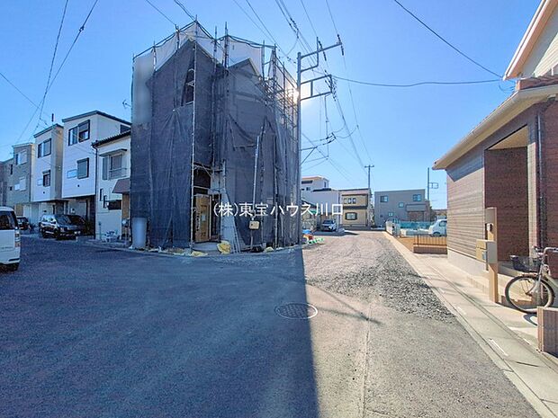 前面道路含む現地