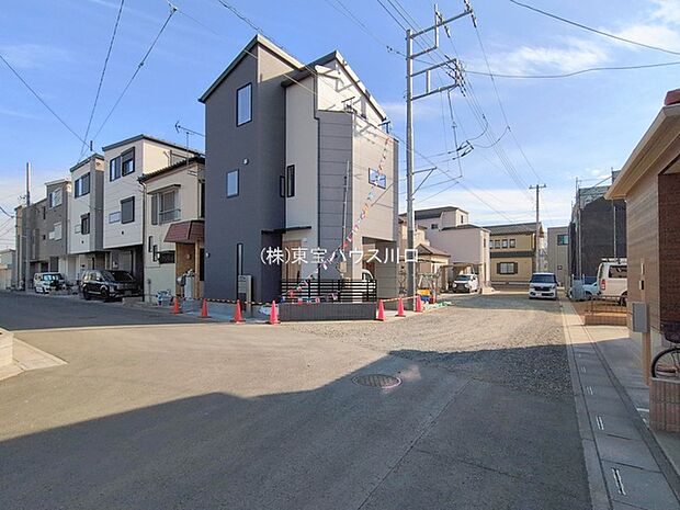 前面道路含む現地