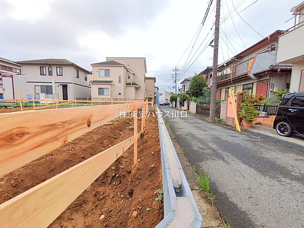 前面道路含む現地