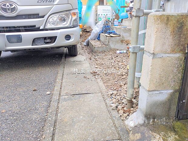 前面道路含む現地