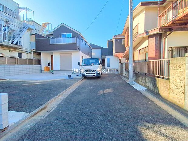 前面道路含む現地