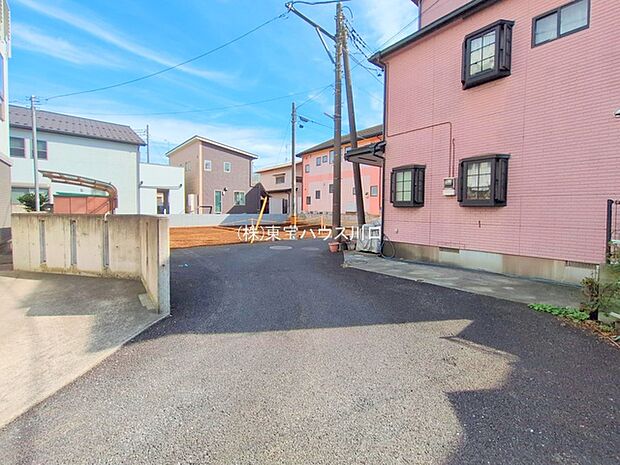 前面道路含む現地