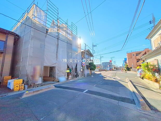 前面道路含む現地