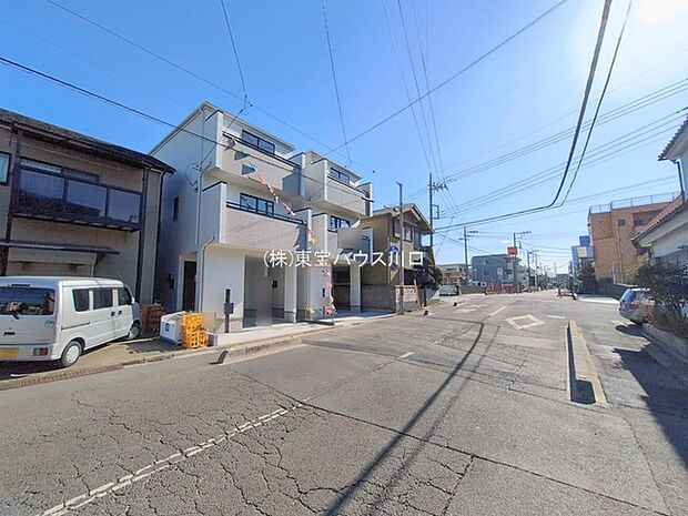 前面道路含む現地