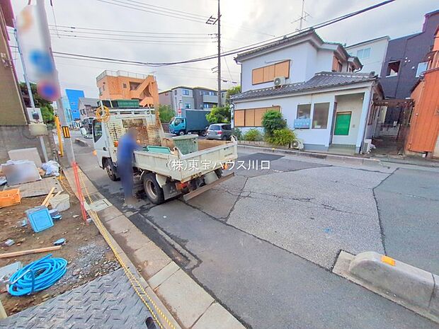 前面道路含む現地