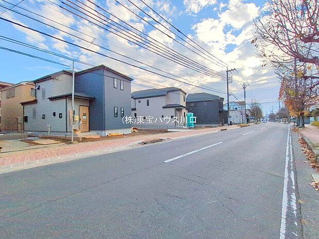 前面道路含む現地