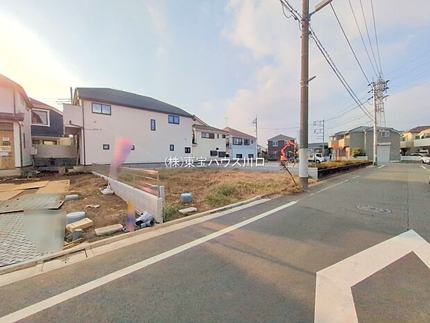 前面道路含む現地