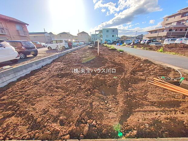 前面道路含む現地