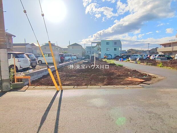 前面道路含む現地