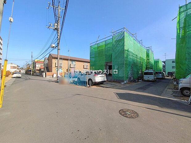 前面道路含む現地