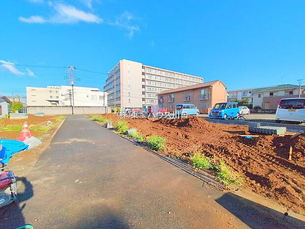 前面道路含む現地