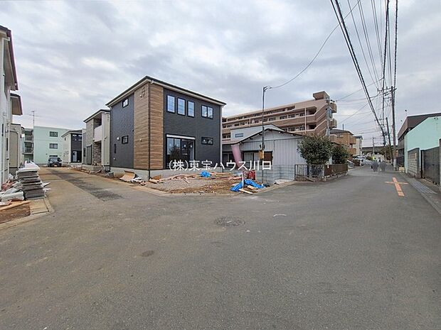 前面道路含む現地