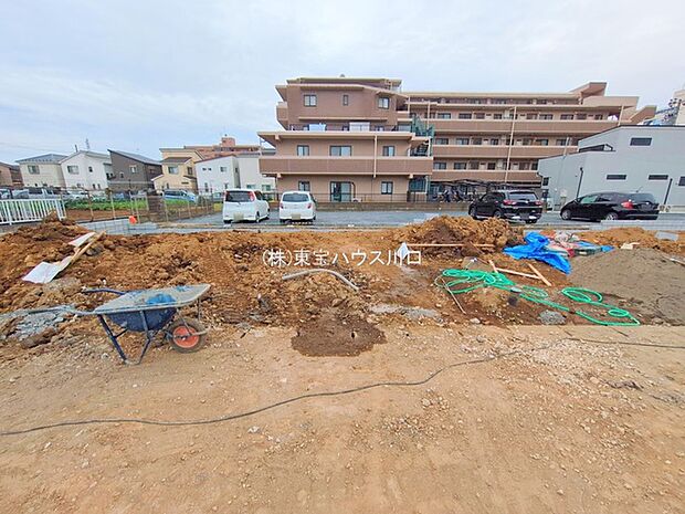 前面道路含む現地