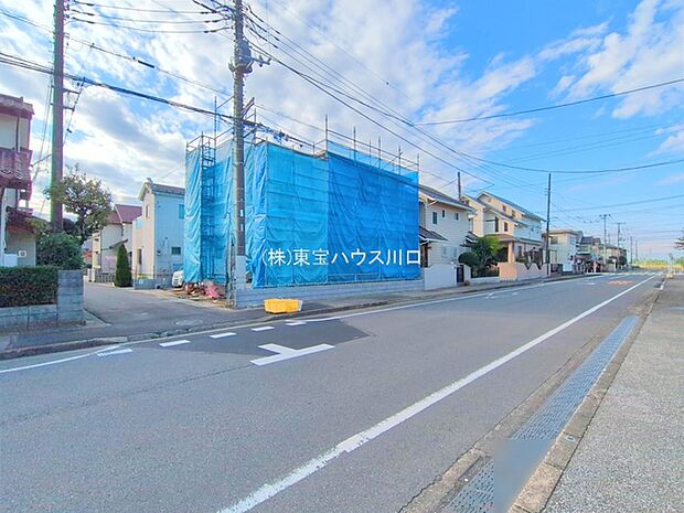 前面道路含む現地