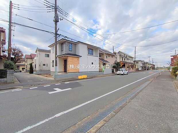 前面道路含む現地