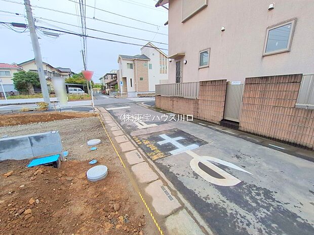 前面道路含む現地