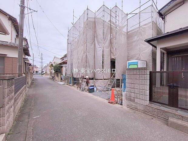 前面道路含む現地