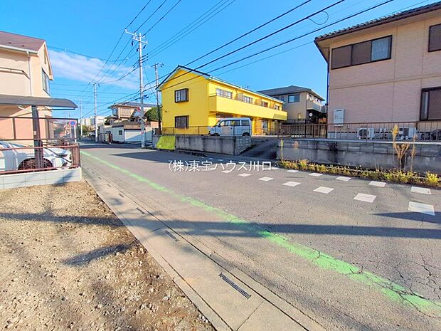 前面道路含む現地