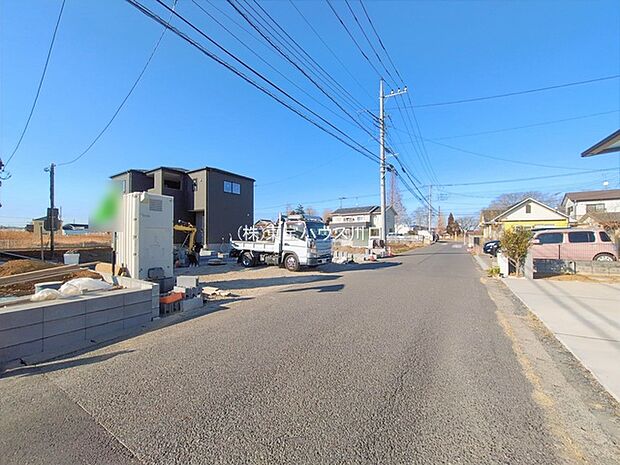 前面道路含む現地