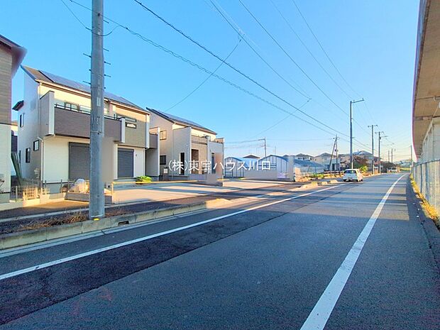 前面道路含む現地