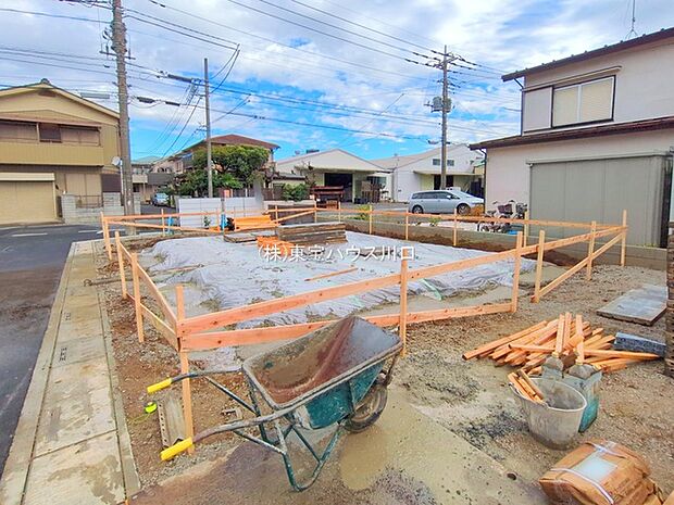 前面道路含む現地