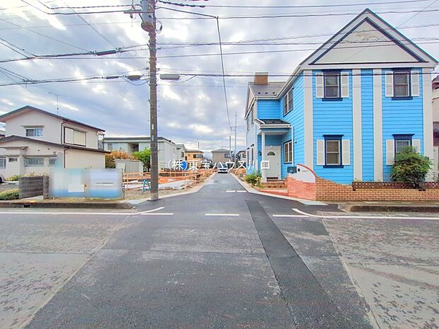 前面道路含む現地