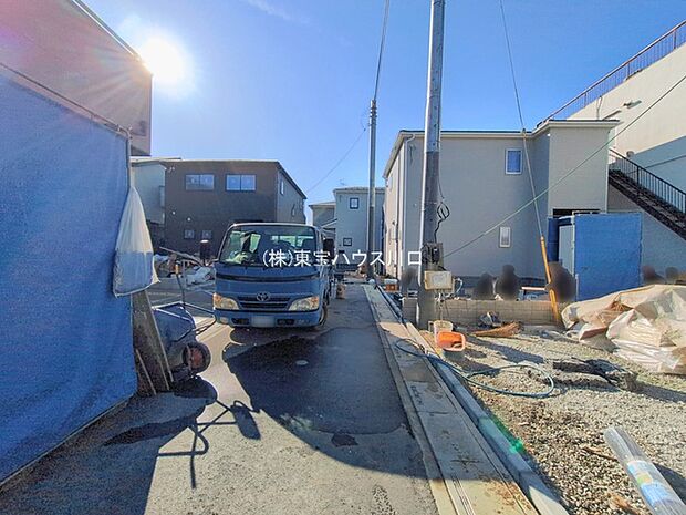 前面道路含む現地