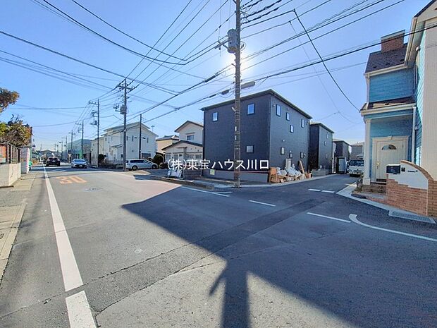 前面道路含む現地