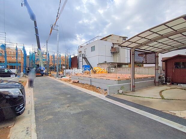 前面道路含む現地