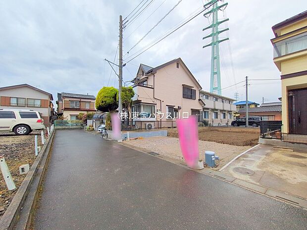 前面道路含む現地