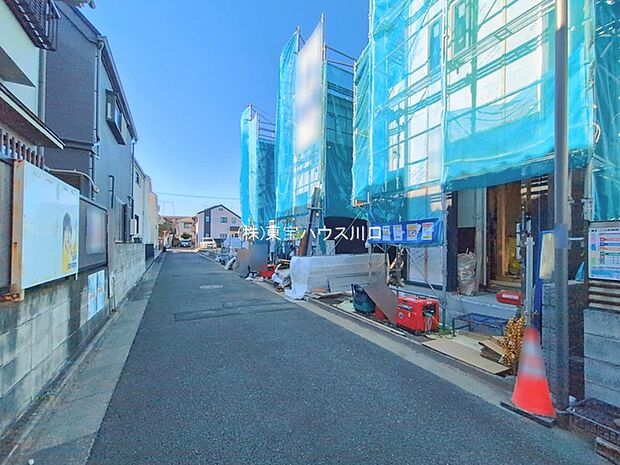 前面道路含む現地