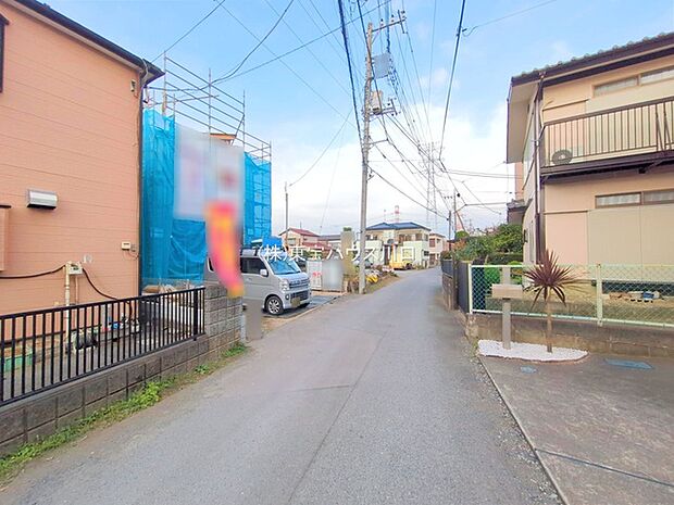 前面道路含む現地