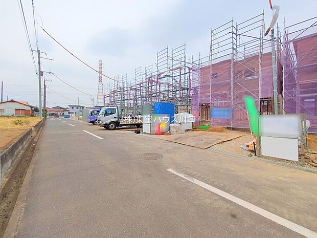 前面道路含む現地