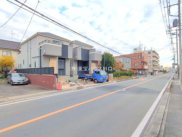 前面道路含む現地