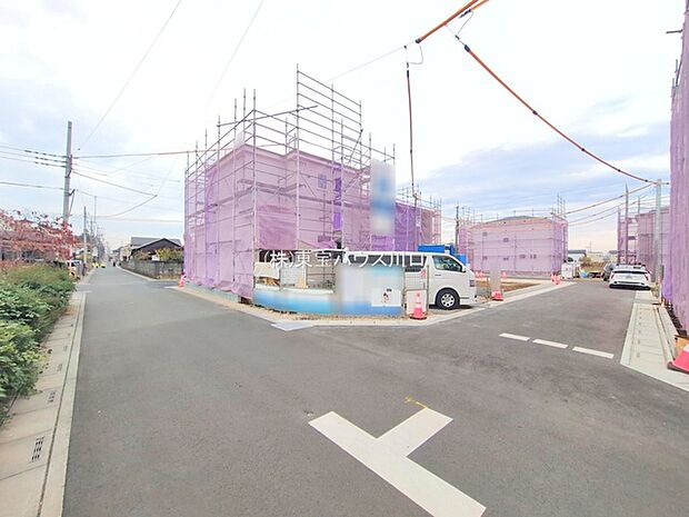 前面道路含む現地