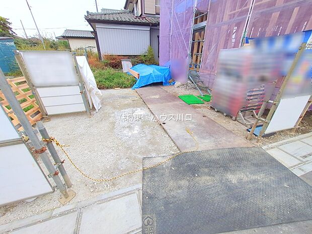 前面道路含む現地