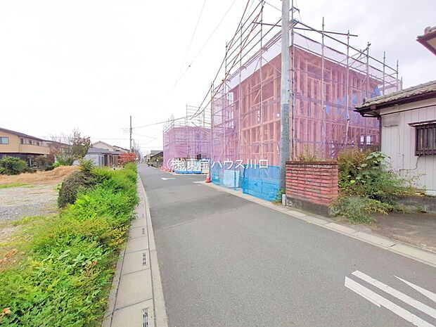 前面道路含む現地