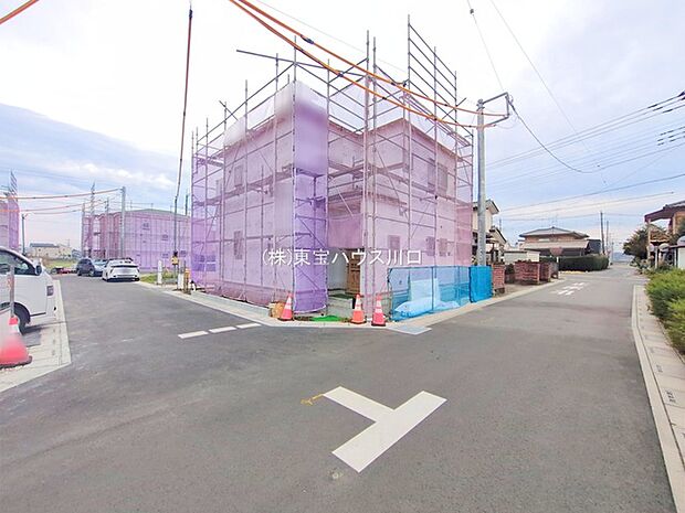 前面道路含む現地