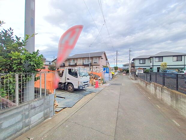 前面道路含む現地
