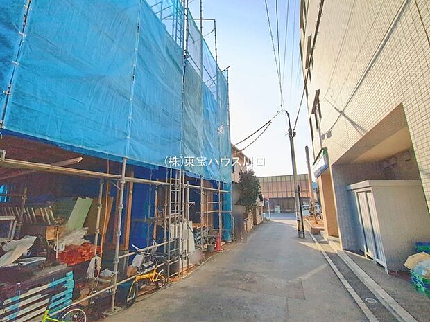 前面道路含む現地