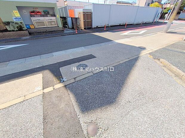 前面道路含む現地