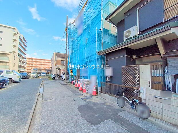 前面道路含む現地