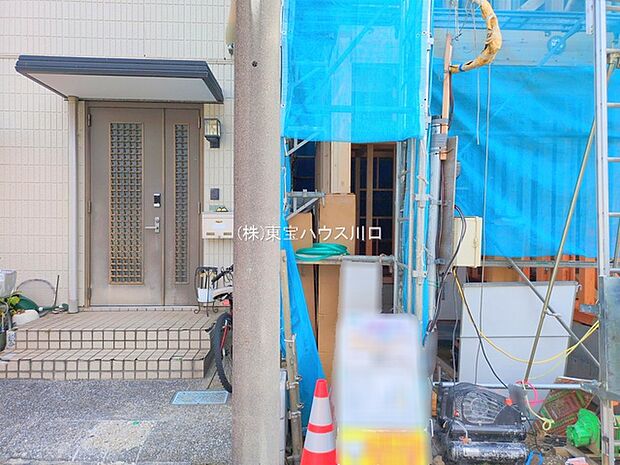 前面道路含む現地