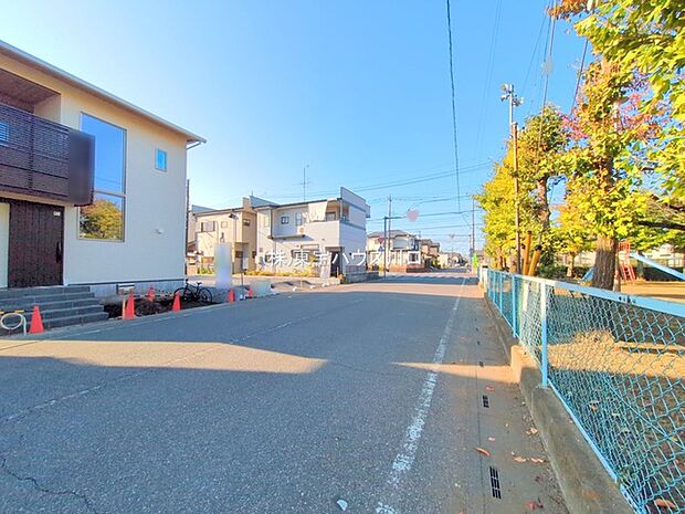 前面道路含む現地