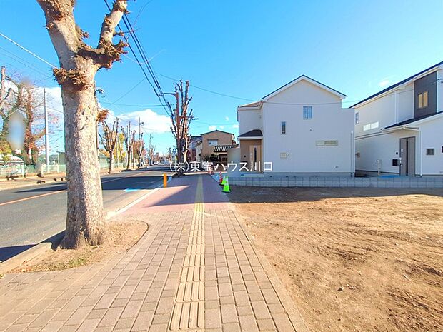 前面道路含む現地