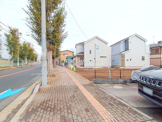 前面道路含む現地