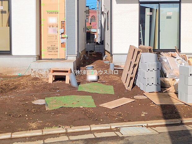 前面道路含む現地