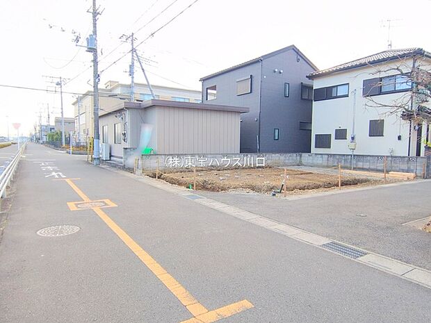 前面道路含む現地